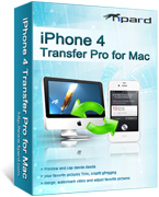 Tipard iPhone 4G Transfer Pro for Mac boxshot