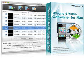 iPhone 4 Video Converter for Mac Screen