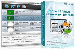 iPhone 4S Video Converter for Mac Screen