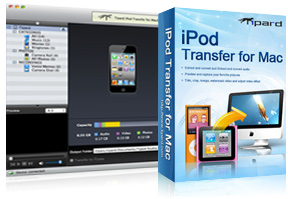 iPod Transfer for Mac Standard Screen