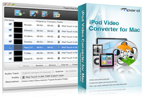 iPod Video Converter for Mac Screen