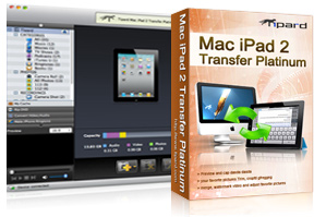 Mac iPad 2 Transfer Platinum Screen