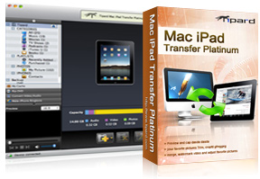 iPad Transfer Platinum box and screen