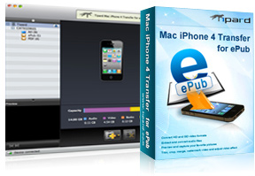 Mac iPhone 4 Transfer for ePub Screen