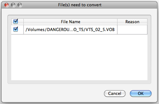 Add DVD video to iPhone