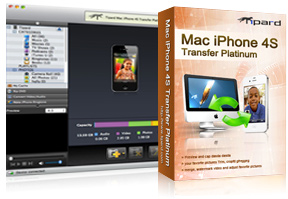 Mac iPhone 4S Transfer Platinum Screen