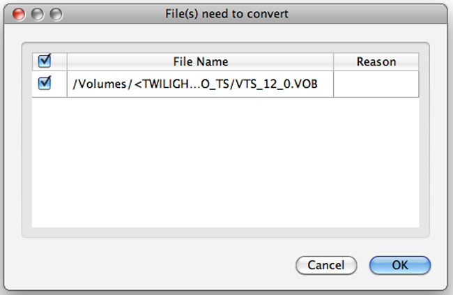 Add DVD video to iPhone