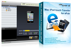 Mac iPod touch Transfer for ePub Screen