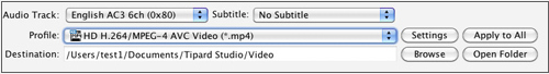 Convert MKV Video to H.264 on Mac