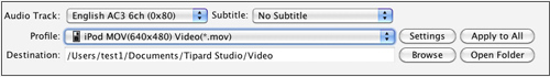 Convert MKV Video to iPod on Mac