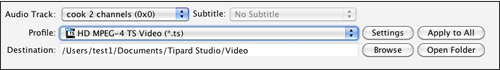 Convert MKV to TS on Mac