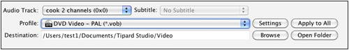Convert MKV to VOB on Mac