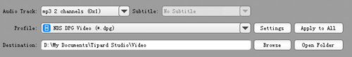 Convert MKV Video to DPG