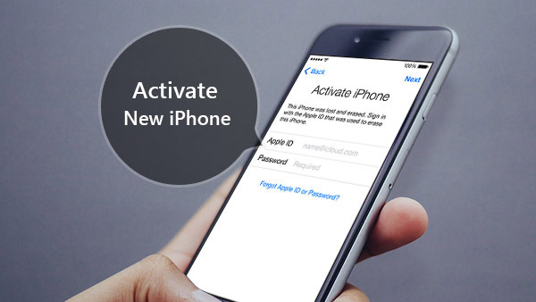 activate new iphone