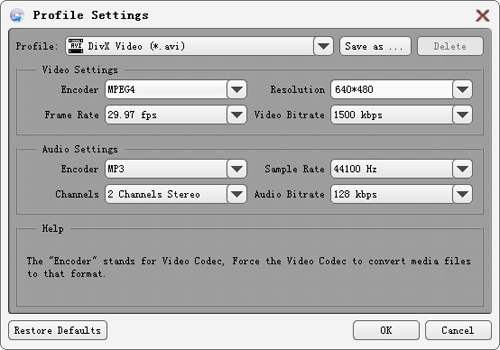 MTS to DivX Converter, MTS Converter