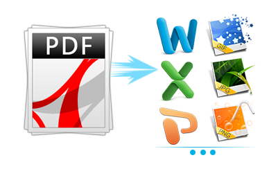 convert PDF files to diverse formats