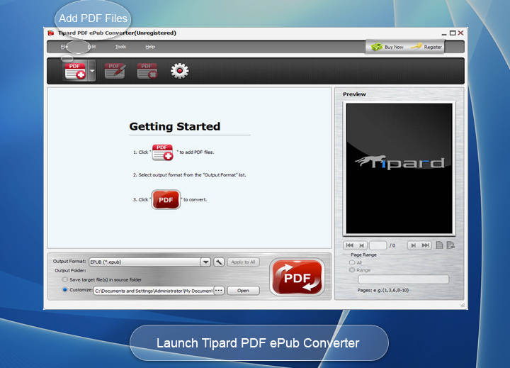 Tipard PDF ePub Converter 3.2.36