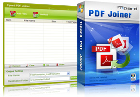 PDF Joiner Screen