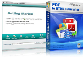 PDF to HTML Converter Screen