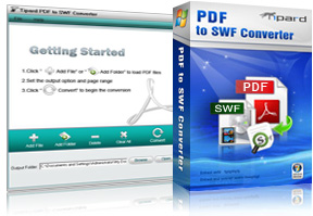 PDF to SWF Converter Screen