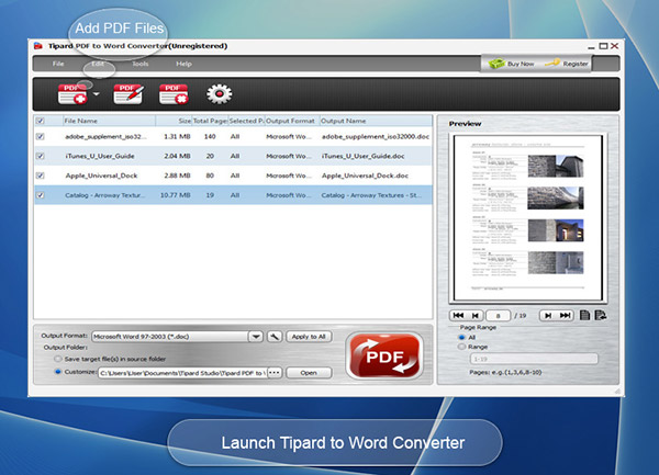 Tipard PDF to Word Converter - 将 PDF 文档转换为 Word 文档丨“反”斗限免