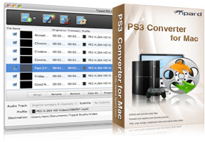 PS3 Converter for Mac Screen