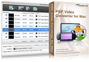 PSP Video Converter for Mac Screen