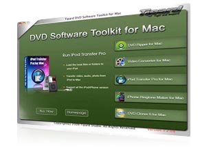 DVD Software Toolkit for Mac Screen
