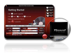 DVD to iRiver Converter for Mac Screen