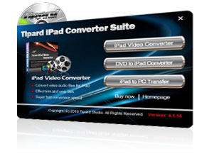 iPad Converter Suite Screen