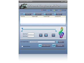 iPhone Ringtone Maker Screen