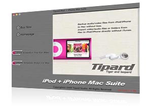 iPod + iPhone Mac Suite Screen