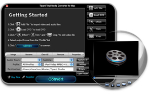 Total Media Converter for Mac Screen