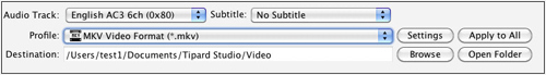 Convert WMV to MKV on Mac