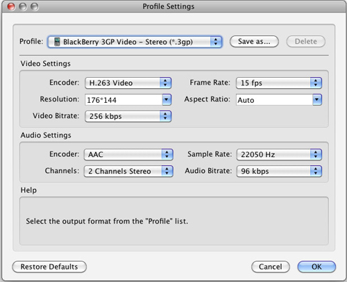 MKV to 3GP Converter for Mac, Mac MKV 3GP Converter