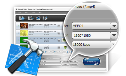Output settings