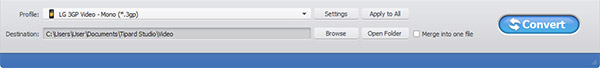 Convert Video to 3GP