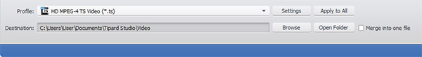 Convert Video to TS