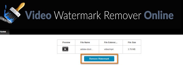 Remove Watermark Button