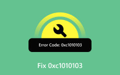 0xc1010103 Error Code Fix