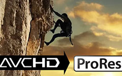 Convert avchd/mts/m2ts to prores