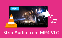 Strip Audio from MP4 VLC