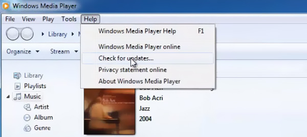 Windows Media Player Update