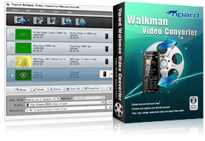 Walkman Video Converter Screen