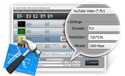 output settings