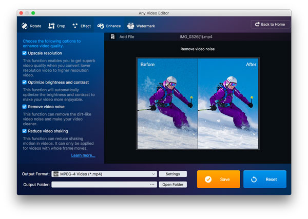 Improve Video Quality