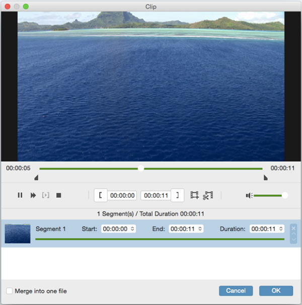 clip video length