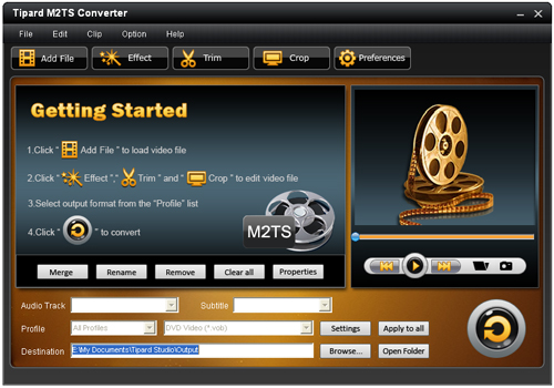 M2TS to MP4 Converter, M2TS Converter, Convert M2TS