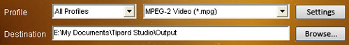 convert M2TS to MPEG, Convert M2TS File