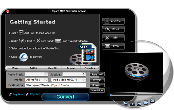 MTS Converter for Mac